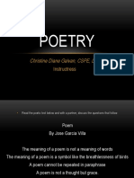 Poetry: Christine Diane Galvan, CSPE, LPT