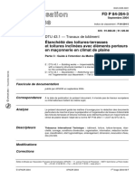 Étanchéité Des Toitures-Terrasses Et Toitures Inclinées Avec Éléments Porteurs en Maçonnerie en Climat de Plaine