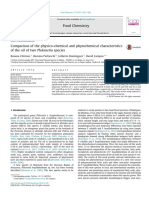 Chirinos2015 - Comparison of The Physico-Chemical and Phytochemical Characteristics of The Oil of Two Plukenetia Species