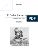 Orden Conservador Instrumento Político para La Consolidación Del Estado