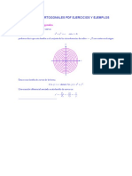 Trayectorias Ortogonales PDF Ejercicios y Ejemplos Resueltos