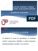 CG-Sem12-TIPOS DE FUNCIÓN - EVALUACIÓN Y ALGEBRA DE FUNCIONES