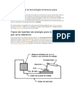 Introducción a la tecnología inversora para soldadura