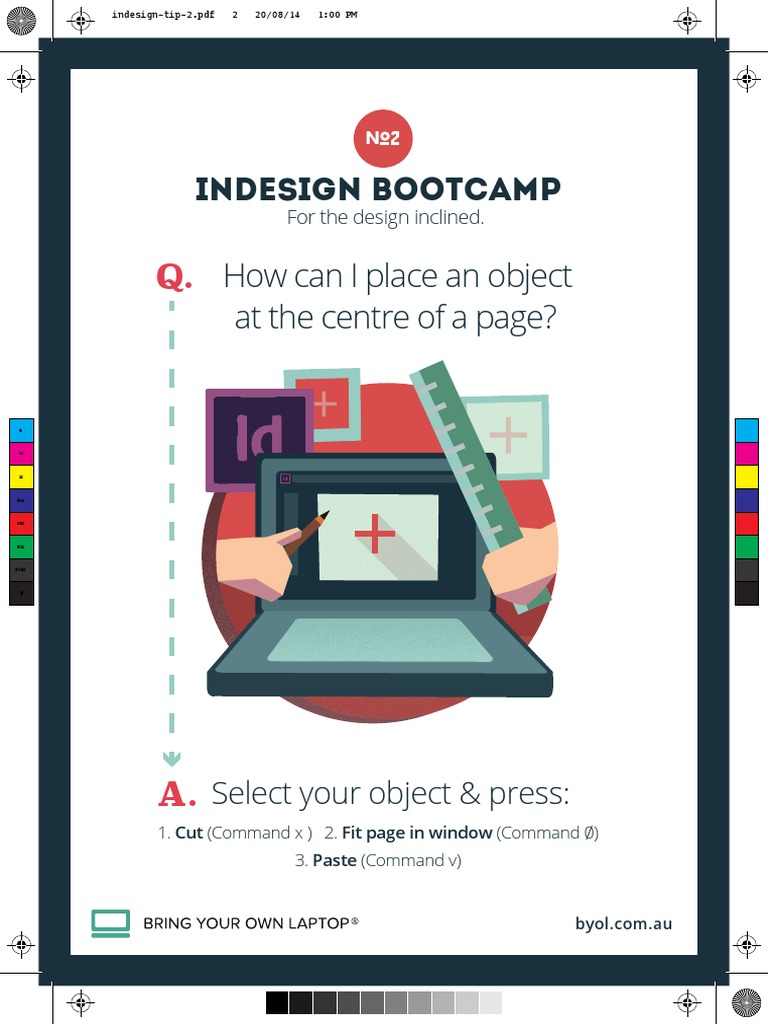 InDesign Centering Object Tip | PDF