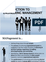 Part 1 - Intro To Engineering Management PDF