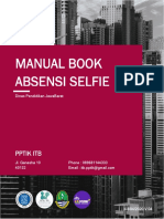 Absensi Selfie Manual Book