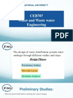 Water and Waste Water Engineering Presentation