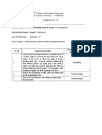 Assignment No: - 02: Sr. No Assignment Question Level of Quotations As Per Bloom's Taxonomy