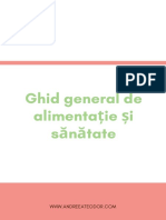 Ghid General Alimentatie Si Sanatate PDF