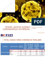 Awareness Coronavirus Thailand
