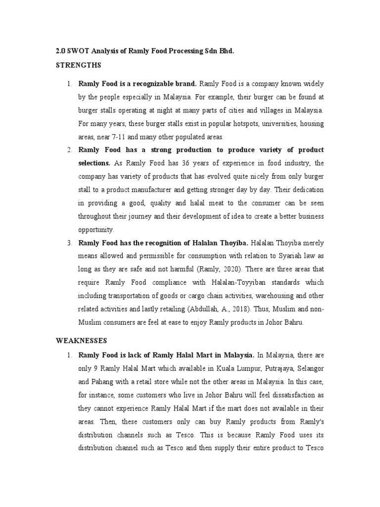 Whataburger swot analysis picture