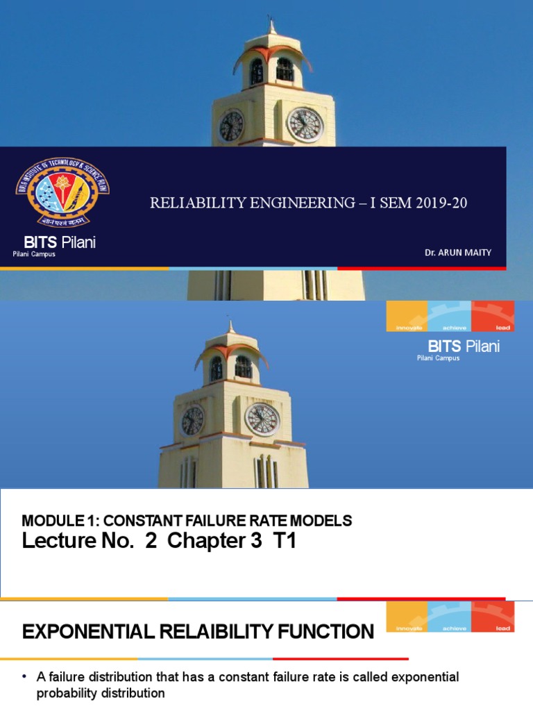 Constant Failure Rate Models Overview | PDF | Reliability Engineering ...