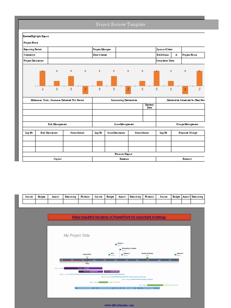 Project Review Template for Excel | PDF | Computing | Software