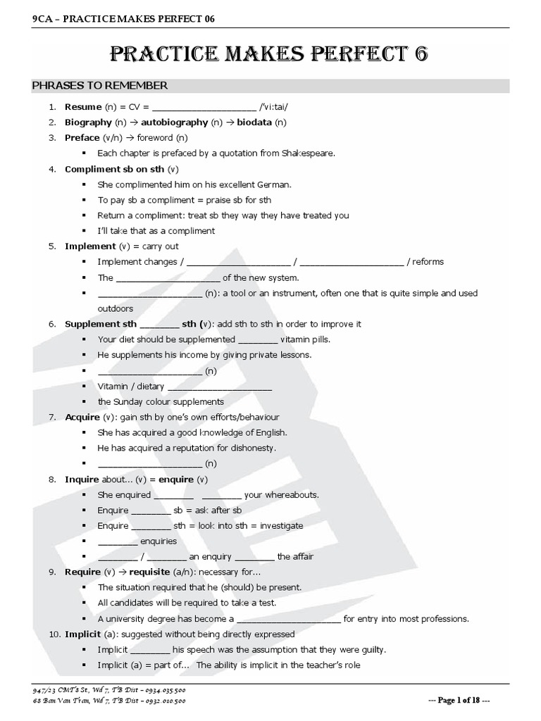 Vocabulary Mastery Guide | PDF | Jane Austen | Literacy