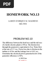 Homework No.13: Aaron Enrique M. Magsino ME-5301