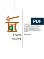 7 Excel Trikova