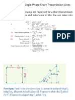 Week 7 and 8 Performance of Single Phase Short Transmission Lines