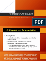 Chi Square Presentation PDF