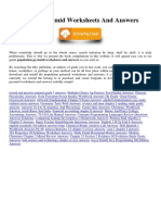 Population Pyramid Worksheets and Answers