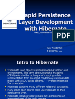 Rapid Persistence Layer Development With Hibernate