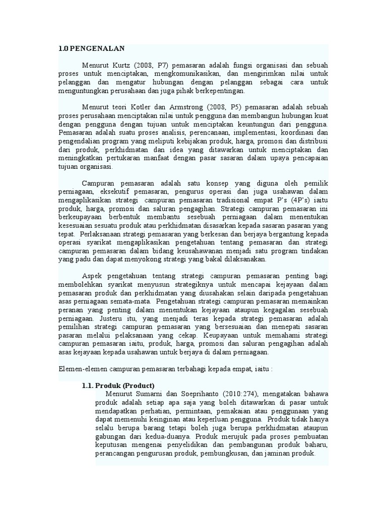 Pengajian Perniagaan Kerja Kursus 2015 (Pengenalan)  PDF