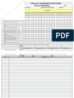 Checklist diário de inspeção de EPI