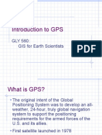 Introduction To GPS: GLY 560: GIS For Earth Scientists