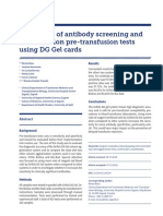 Evaluation of antibody tests