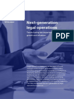 Next-Generation Legal Operations: Trends Fueling Law Department Growth and Influence