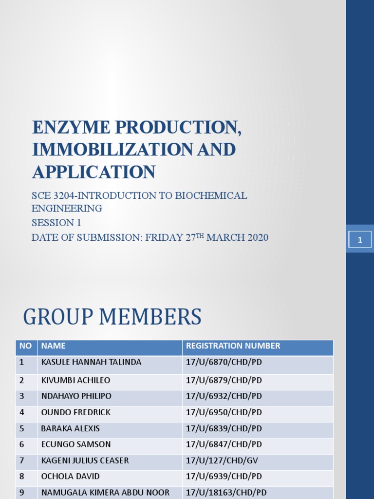 Biochem PPT Final | PDF | Protein Purification | Enzyme Assay