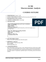 Course Outline EC301 2019FFOL