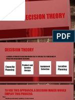 Decision Theory 1