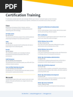 Certification Training: Cisco