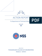 Action Report: To Department of Technical Education