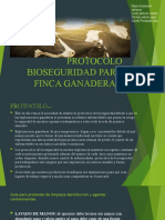 Protocolo Bioseguridad para Finca Ganadera