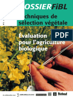 Techniques Desélection Végétale PDF