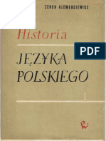 Historia Języka Polskiego - Klemensiewicz Zenon PDF