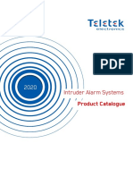 Intruder Alarm Systems: Product Catalogue