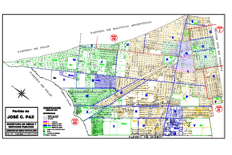 PlanodeZonificación Partido de José C. Paz PDF PDF