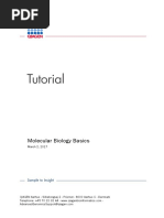 Tutorial: Molecular Biology Basics