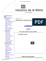 Levítico - Estudio Inductivo de La Biblia