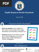 DepEd Required Health Standards