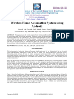 Wireless Home Automation System Using Android
