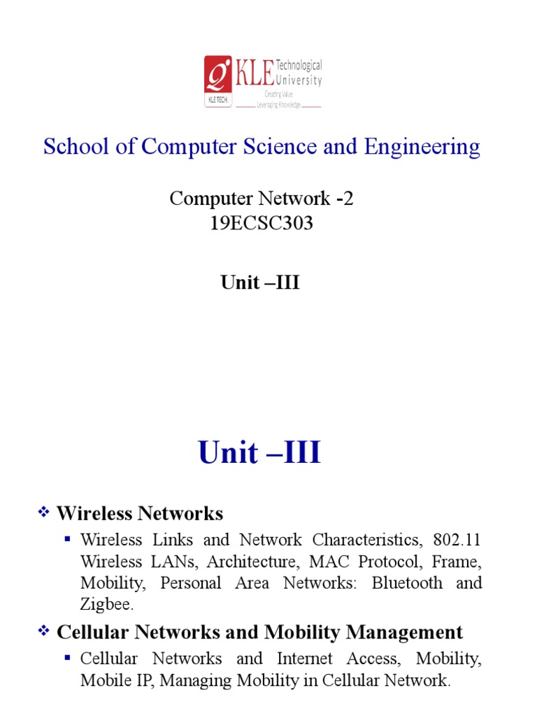 Wireless and Cellular Networks Overview | PDF | Cellular Network ...