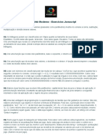 Exercícios Javascript PDF
