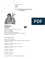 6 Ano - Roteiro de Estudo - 15 A 19 de Junho