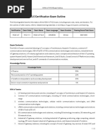 Huawei Hcia-Iot V2.0 Certification Exam Outline