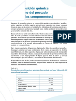 3° Unidad Teoria PESCADO - Generalidades, Alteraciones, Los Peligros para La Inocuidad