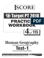 Test - 4 - Human Geography - Test-1