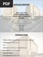 Services Report: Hotel Case Study (Hyatt Regency, Pune) SEM 09 - DATE: 10 JUNE 2020 Skltcoa